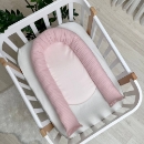 Protectie somn – Baby Nest Velvet roz